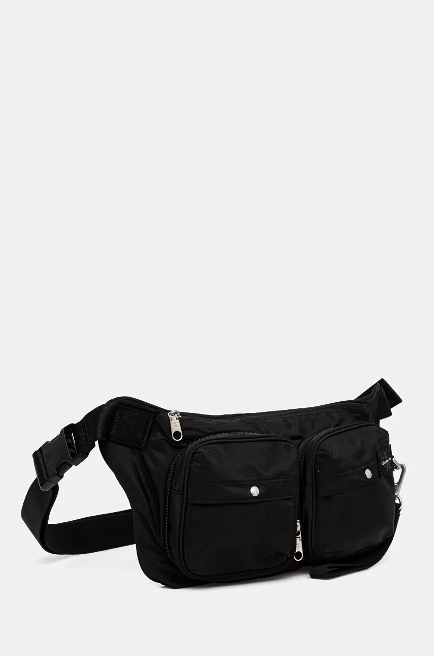 Сумка на пояс Calvin Klein Jeans колір чорний K50K512573