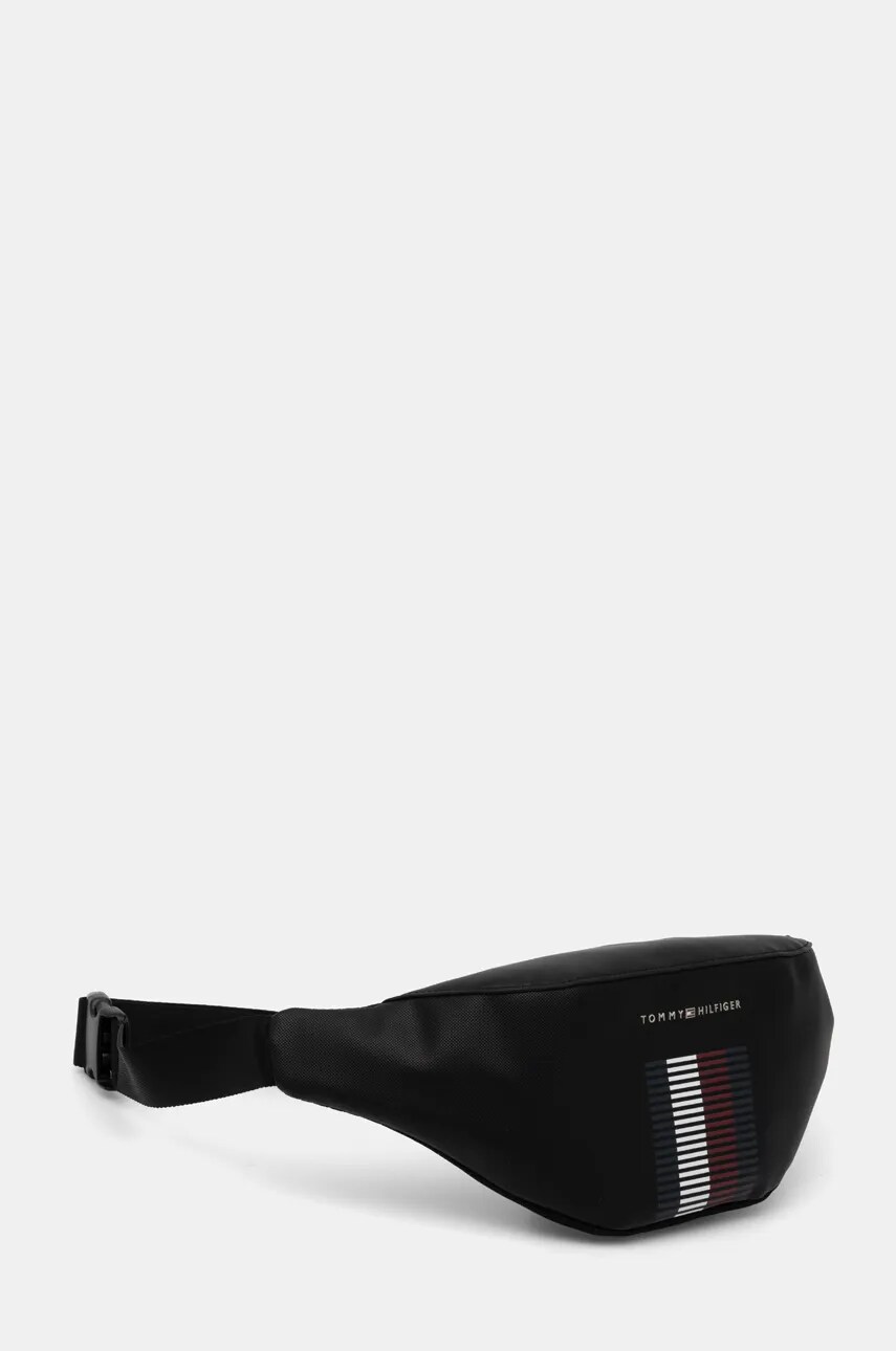 Сумка на пояс Tommy Hilfiger колір чорний AM0AM12976
