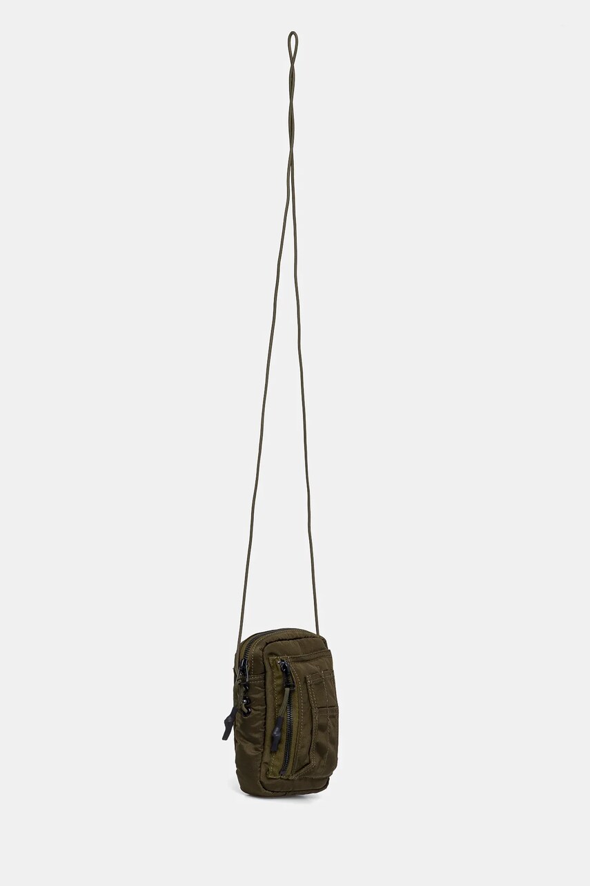 Сумка Maharishi Maha Ma Pocket Pouch колір зелений 1117.OLIVE