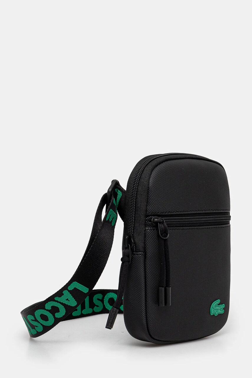 Сумка Lacoste колір чорний NH4679TX