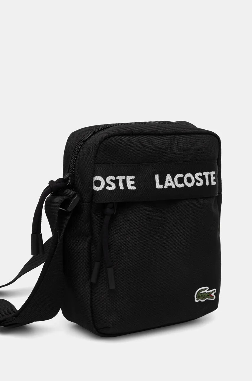 Сумка Lacoste колір чорний NU4686NZ
