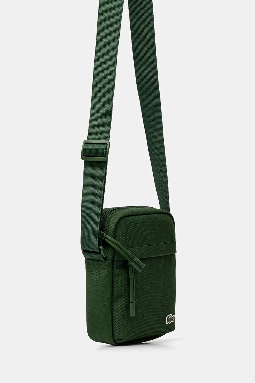 Сумка Lacoste колір зелений NU4788NE