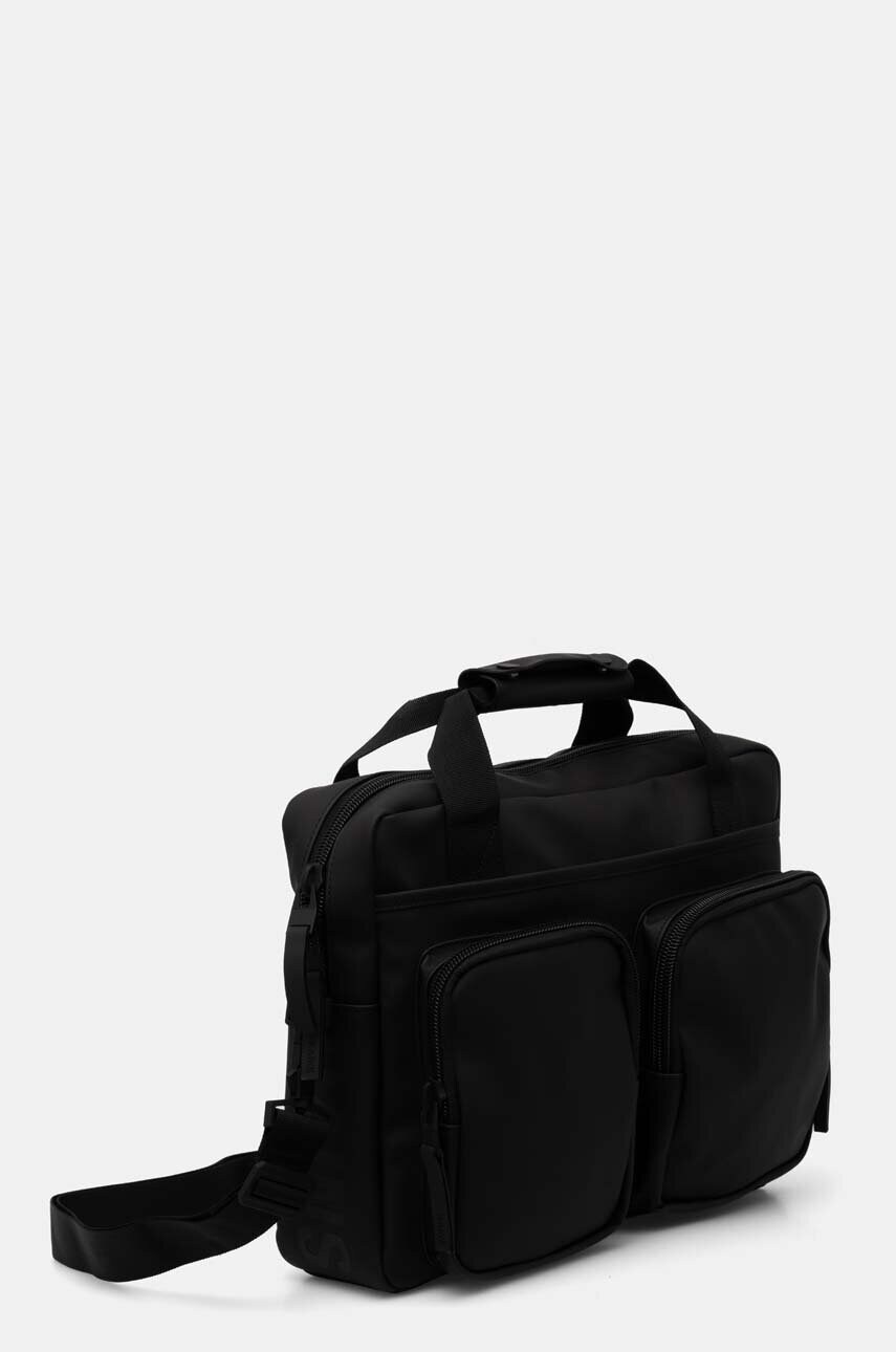 Купити Сумка для ноутбука Rains Texel Tech Bag W3 колір чорний 14250-01 – головне зображення