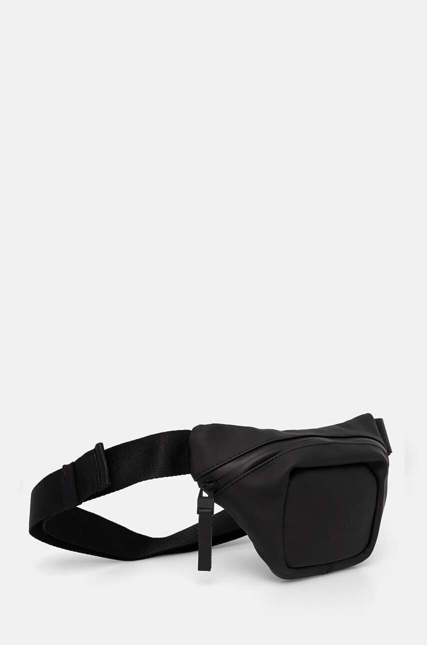 Сумка на пояс Rains Bum Bag Micro W3 колір чорний 14820-01