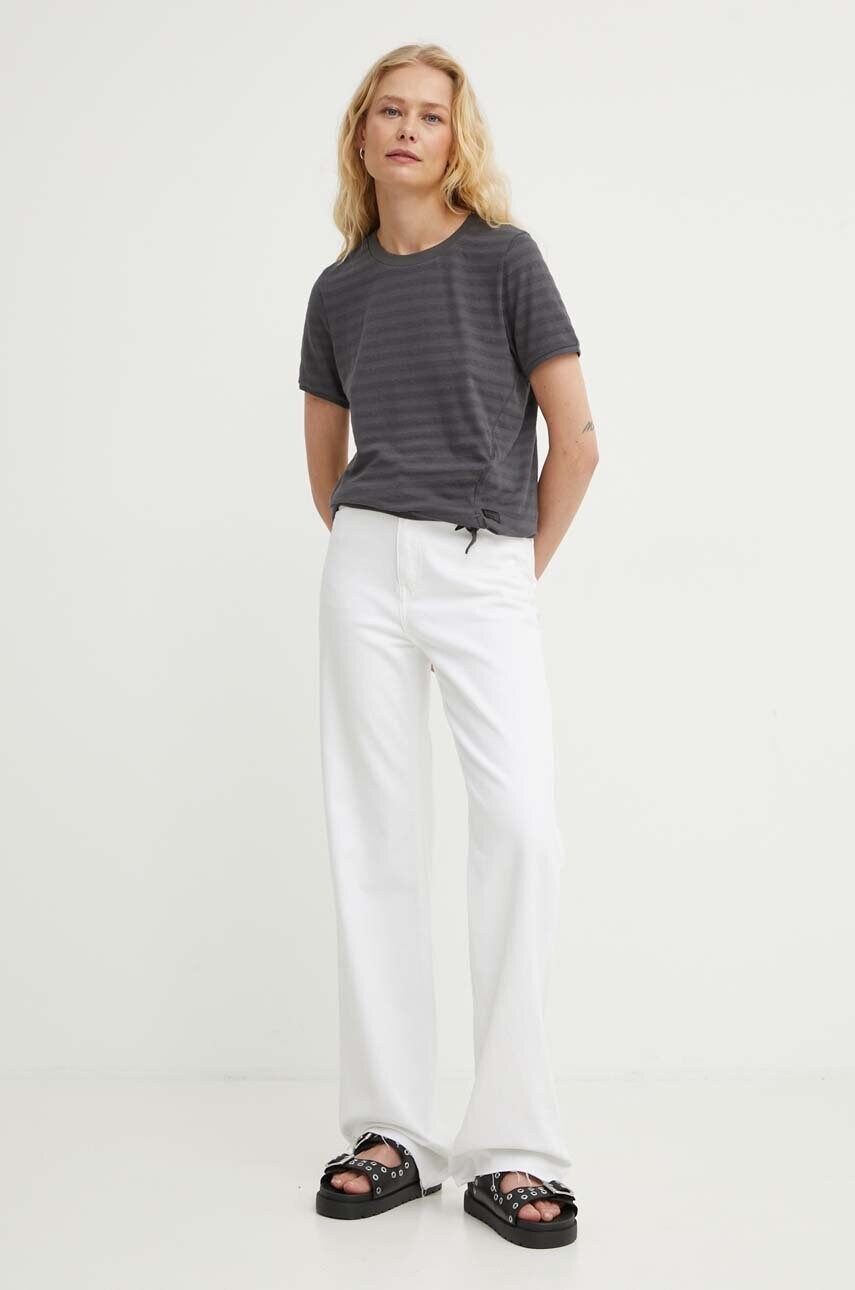 Футболка G-Star Raw жіноча колір сірий D24661-D602