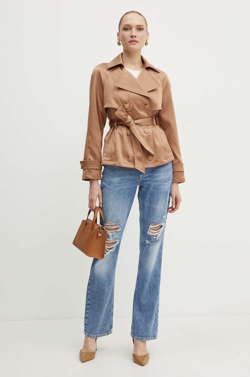 Светр Guess PALOMA жіночий колір бежевий легкий W4YR33 Z2NQ2