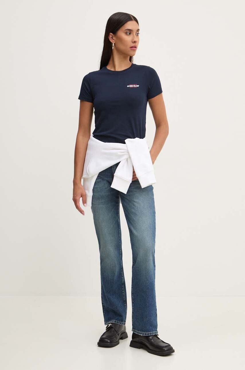 Футболка Guess Jeans жіноча колір синій W4YI02 J1314