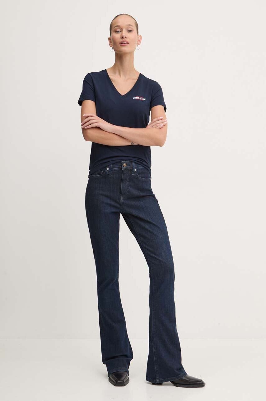Футболка Guess Jeans жіноча колір синій W4YI23 J1314