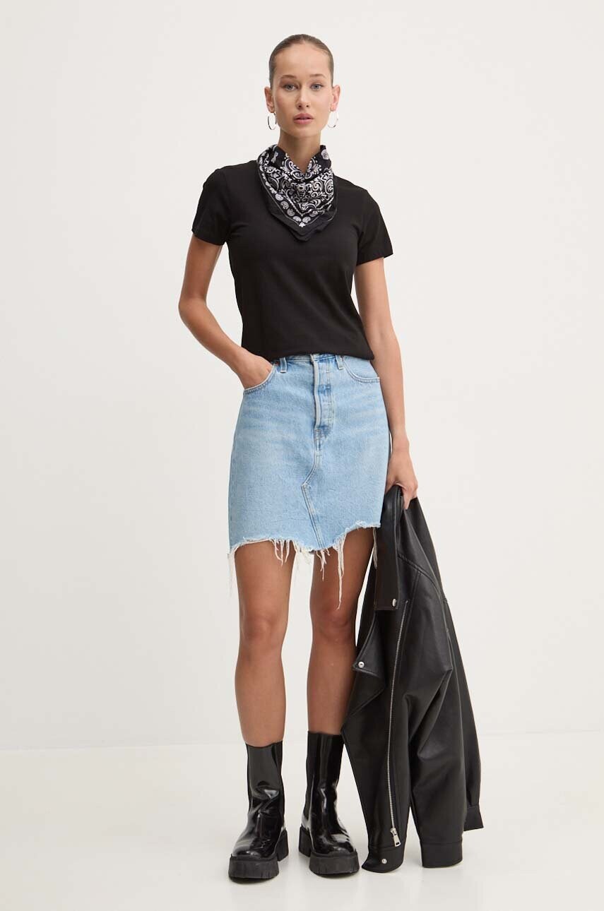 Футболка Guess Jeans жіноча колір чорний W4YI01 J1314