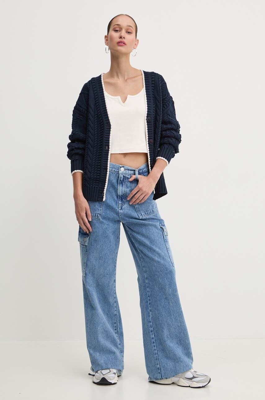 Футболка Tommy Jeans жіноча колір бежевий DW0DW18426