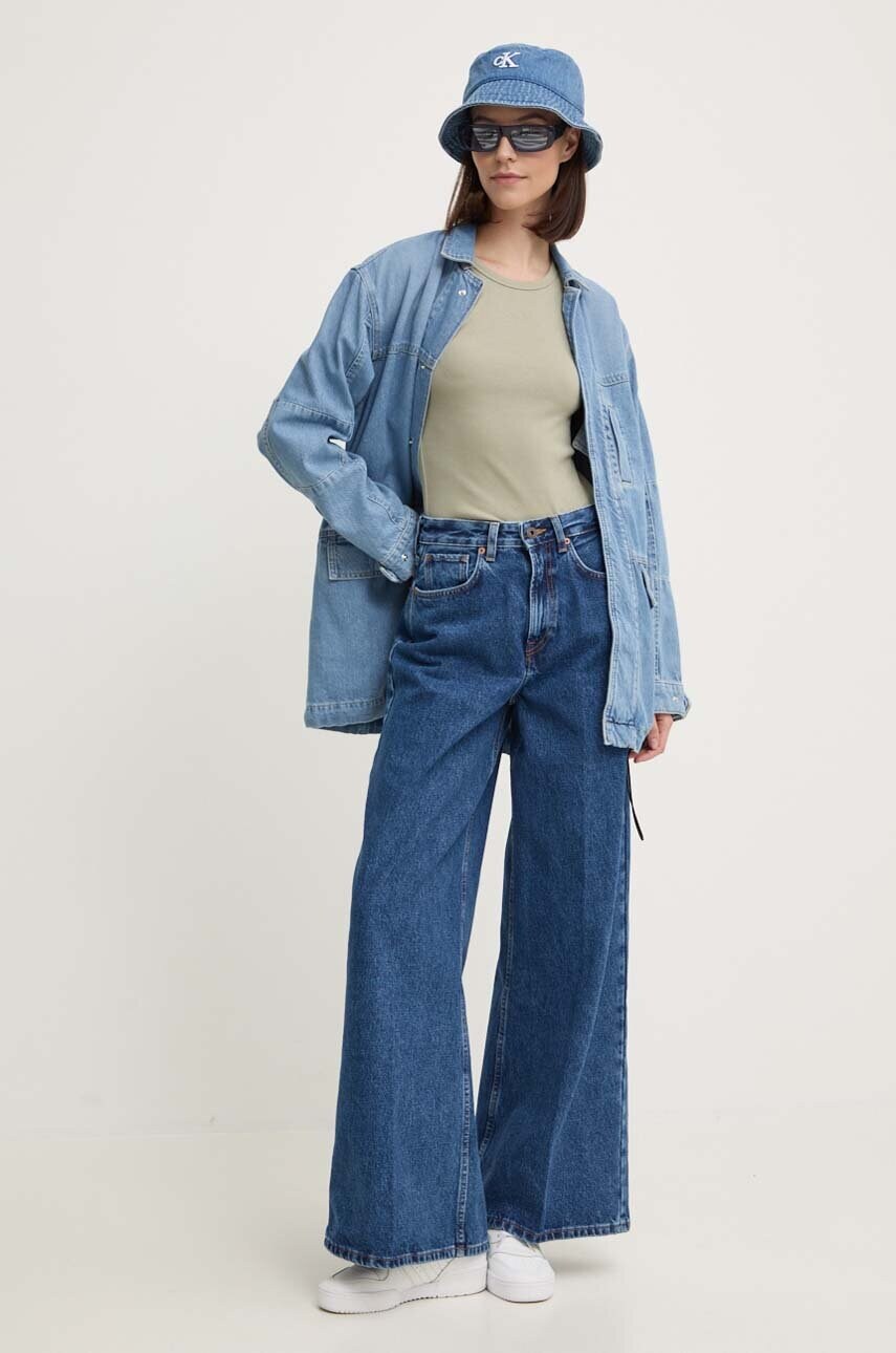 Топ Pepe Jeans ELIEL жіночий колір зелений PL505889