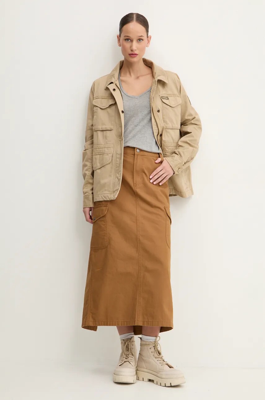 Футболка Superdry жіночий колір срібний W1011596A-SFP
