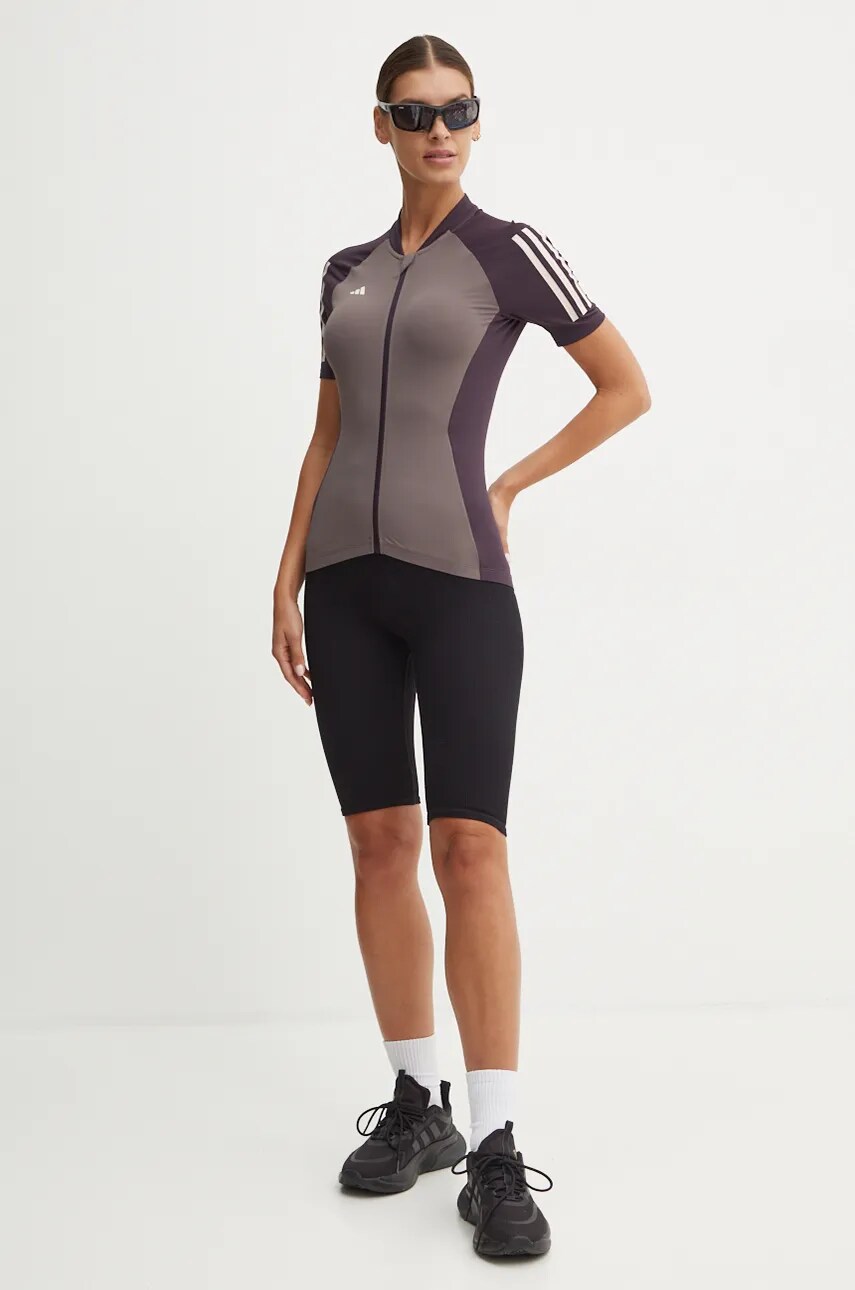 Велосипедна футболка adidas Performance Essentials колір сірий IT3413