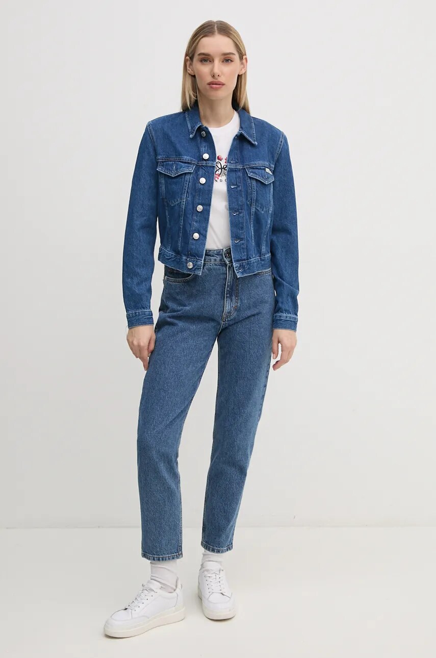 Бавовняна футболка Pepe Jeans GINNY жіноча колір білий PL505945