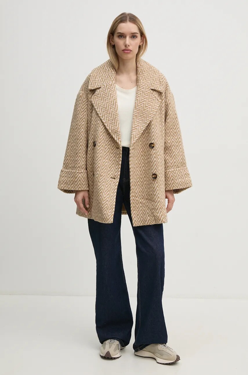 Футболка Pepe Jeans FABIANA жіноча колір бежевий PL505953