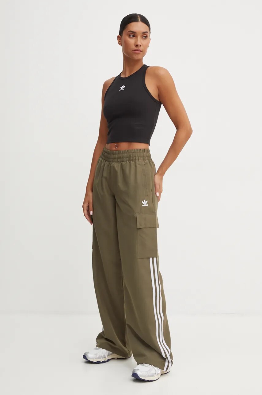 Топ adidas Originals жіночий колір чорний IW5736
