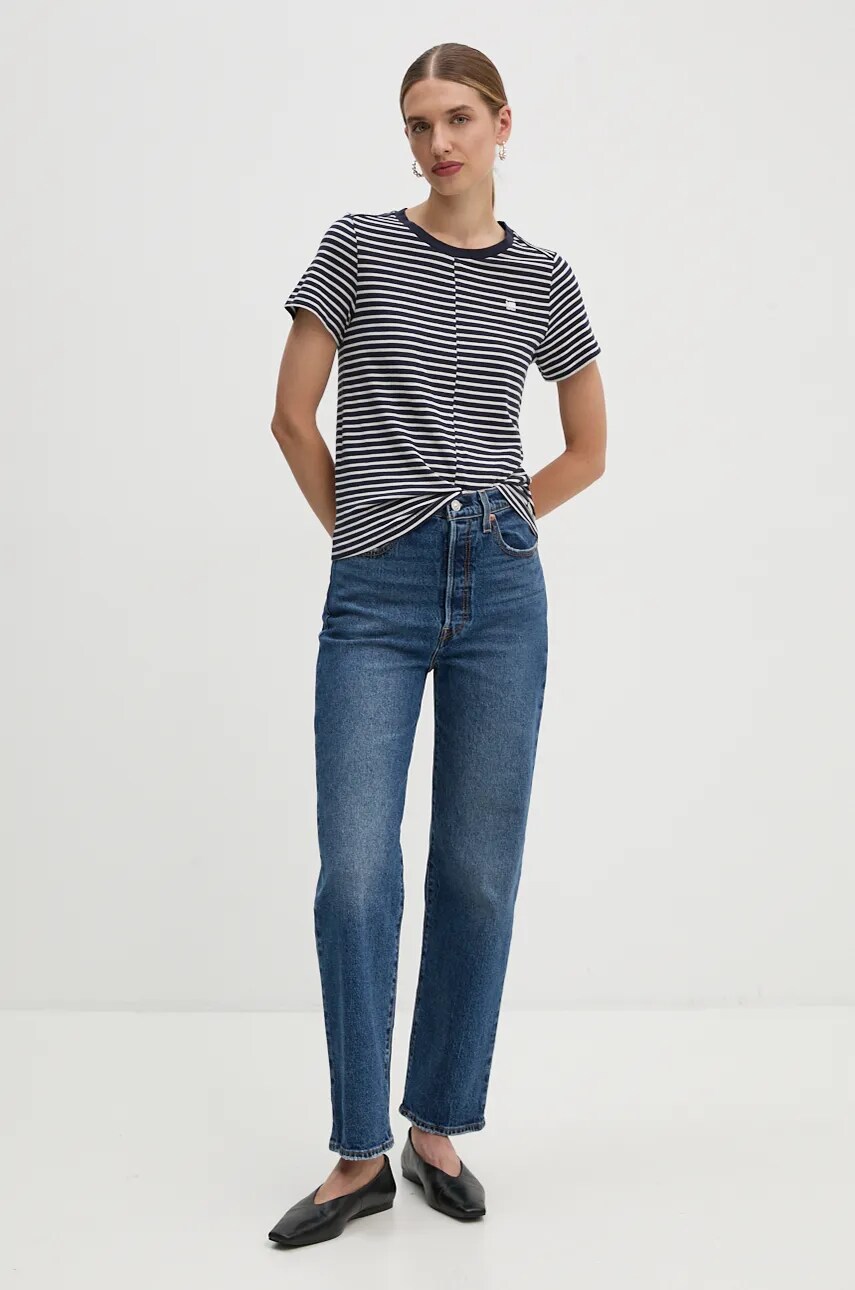 Бавовняна футболка G-Star Raw жіноча  D25506-C483