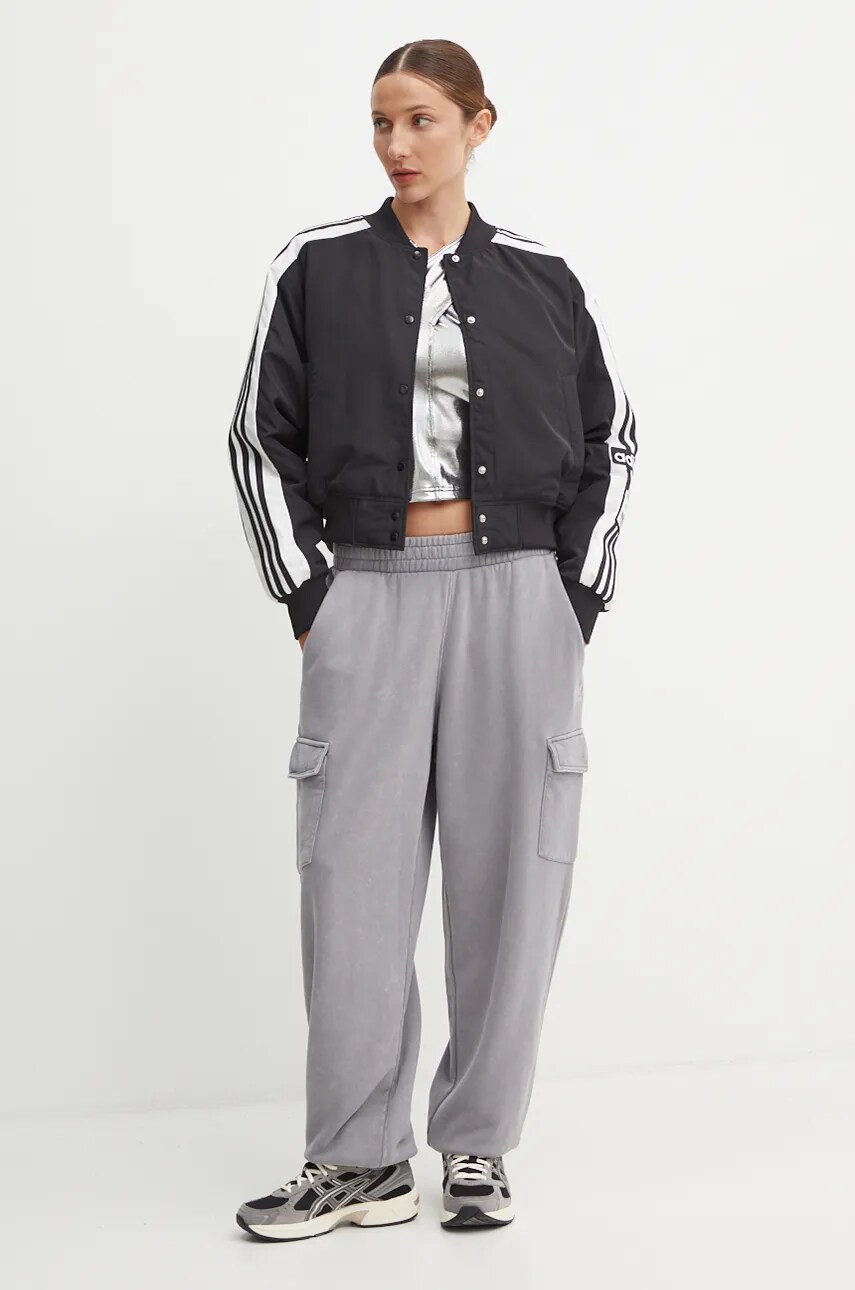 Топ adidas Originals жіночий колір срібний JM9261