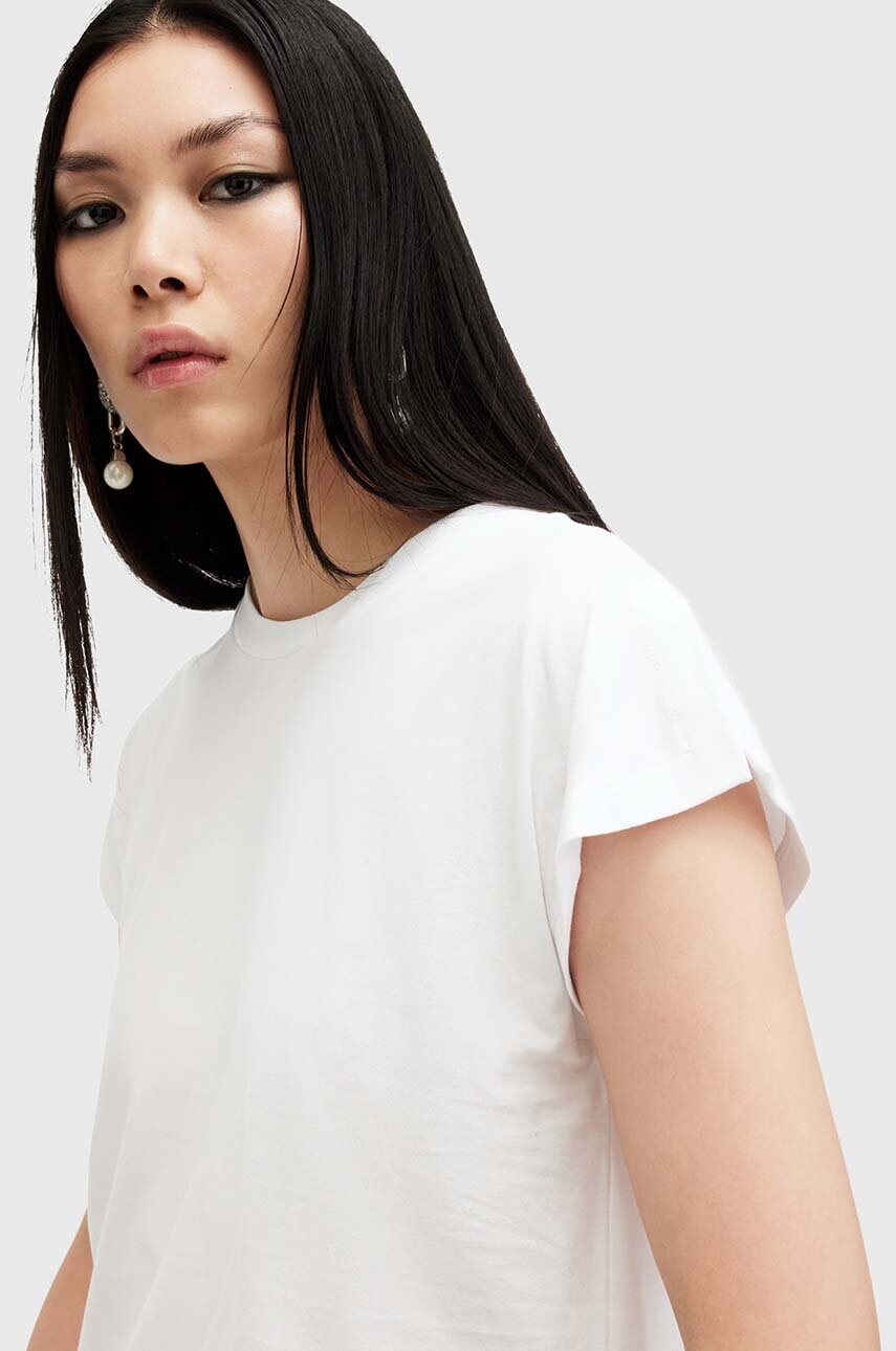 Бавовняна футболка AllSaints RUE TEE жіноча колір білий W185JB