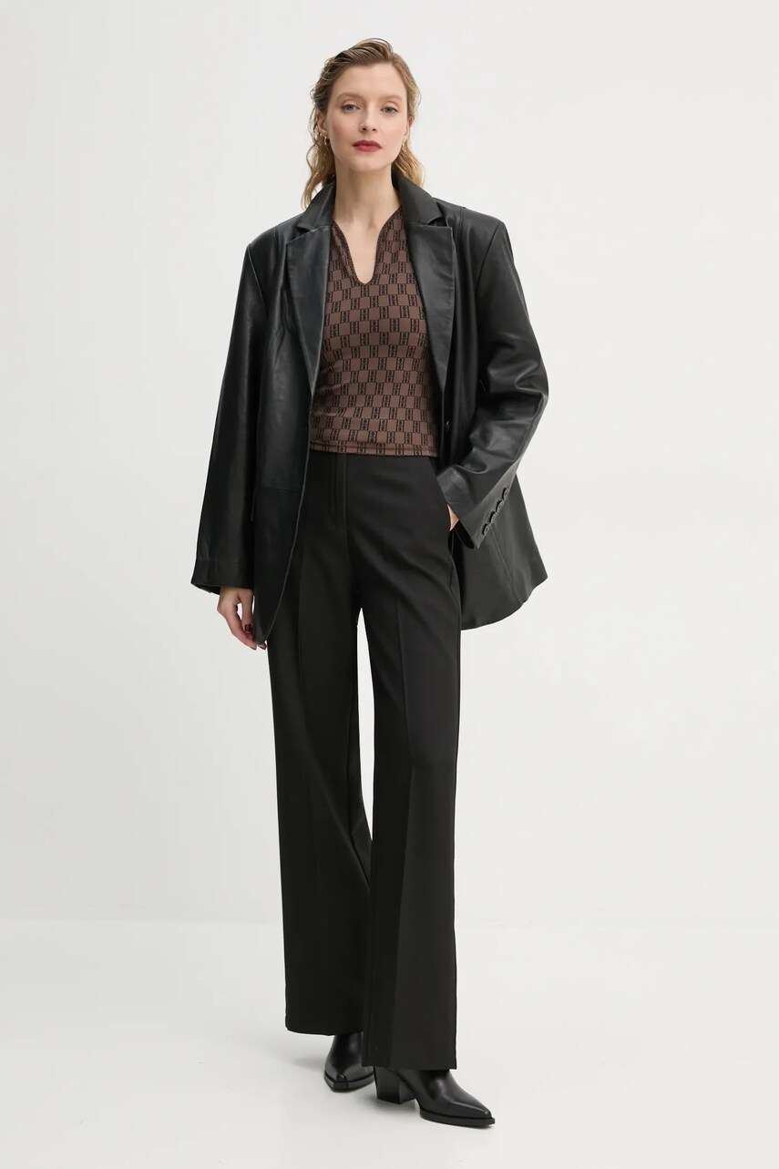 Футболка By Malene Birger VENAZIA жіноча колір коричневий Q72465001