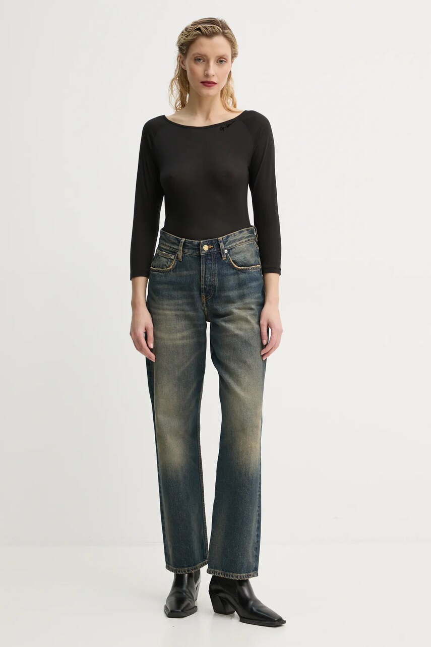 Лонгслів G-Star Raw жіночий колір чорний D25065-9297