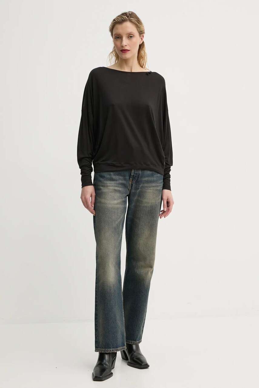 Лонгслів G-Star Raw жіночий колір чорний D25074-9297