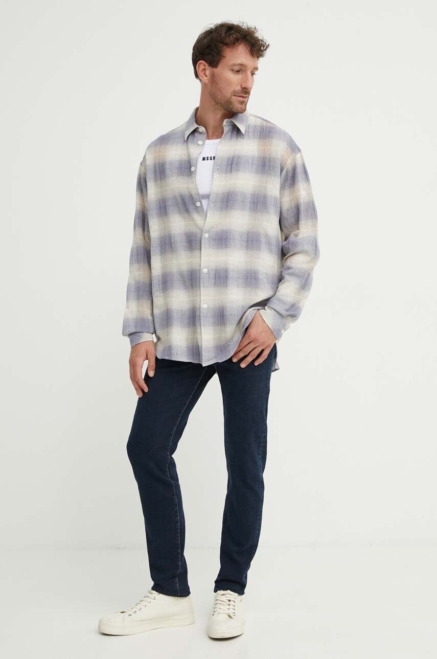 Футболка MSGM чоловіча колір білий 3740MM107.247794