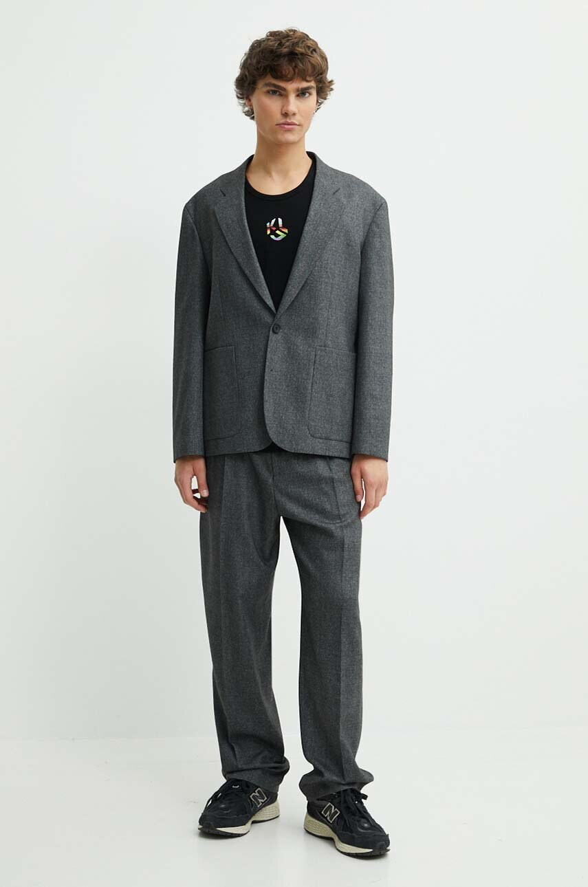 Футболка Karl Lagerfeld Jeans чоловіча колір чорний 245D1707