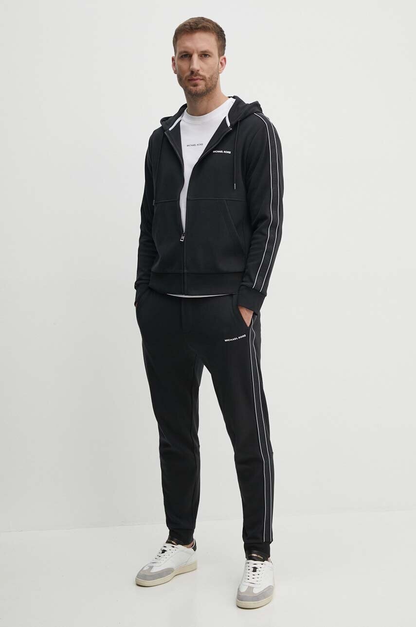 Бавовняна футболка Michael Kors чоловіча колір білий з аплікацією CT4524E1V2