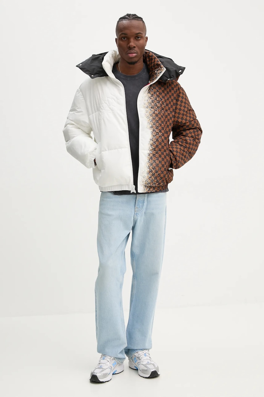 Бавовняна футболка Superdry чоловіча колір сірий візерунок M1012047A-8JD