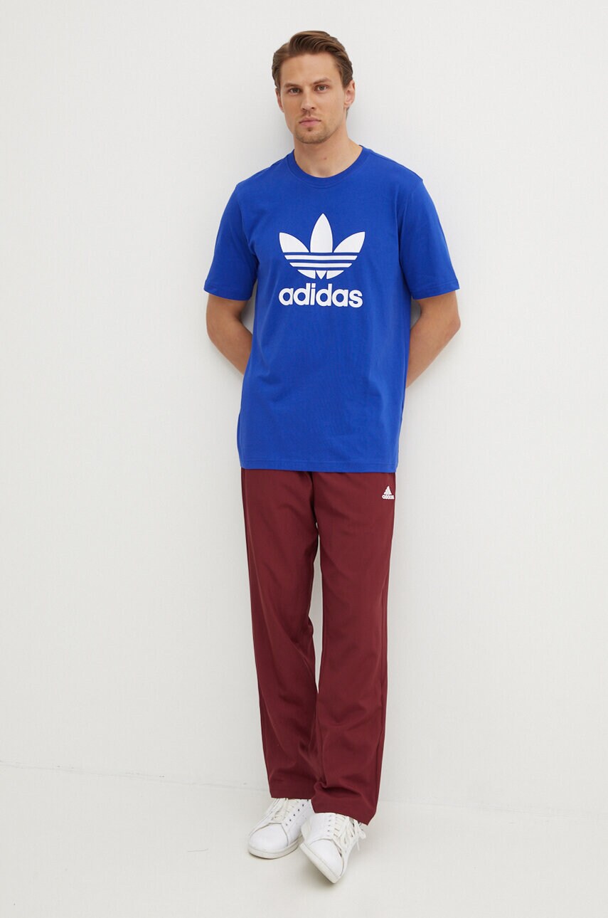 Бавовняна футболка adidas Originals чоловіча з принтом IZ3058