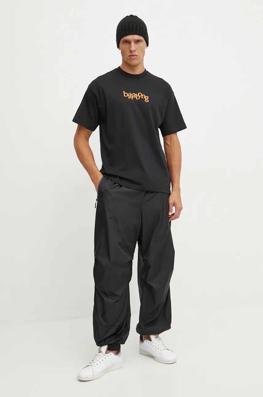 Футболка Billabong Otis Ninetees чоловіча колір чорний з принтом UBYZT00641