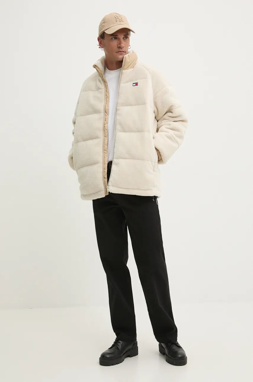 Бавовняна футболка Desigual ARKANSAS чоловіча колір білий однотонна 24WMTK40