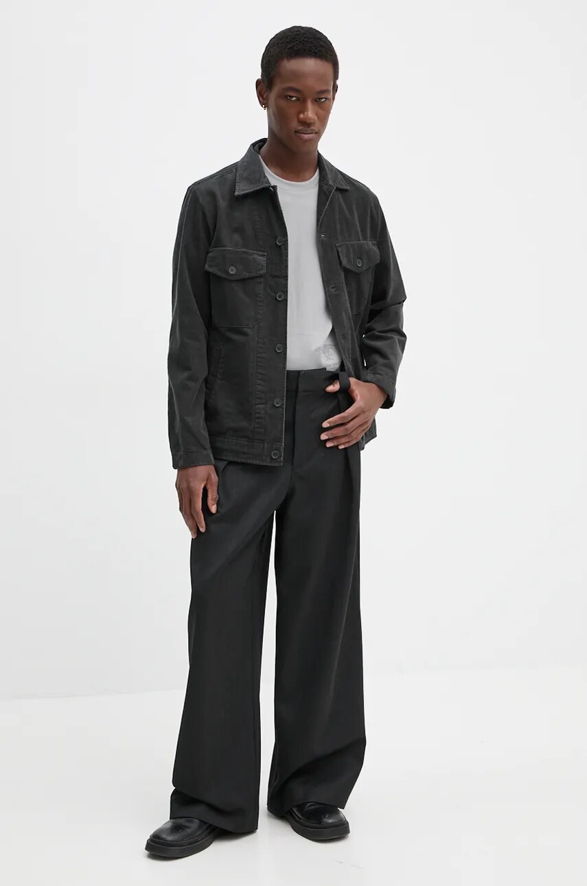 Футболка G-Star Raw чоловіча колір сірий однотонна D25079-D734