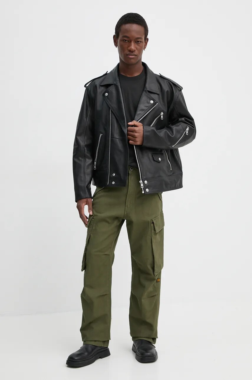 Футболка G-Star Raw чоловіча колір чорний з принтом D25079-D848