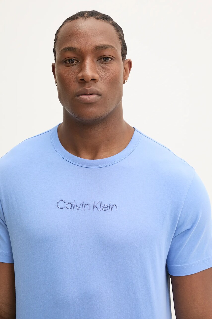 Піжамна сорочка Calvin Klein Underwear однотонна 000NM2748E