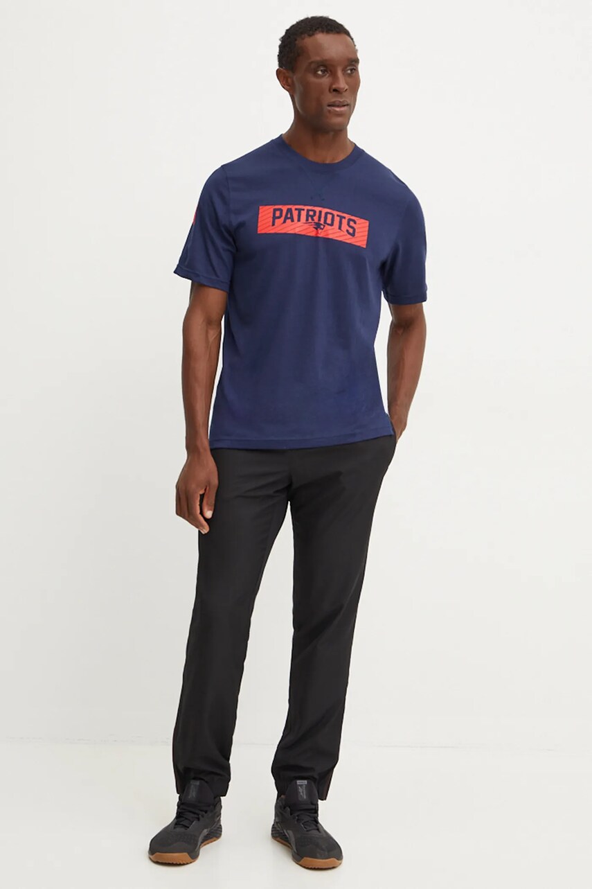 Тренувальна футболка Nike New England Patriots колір синій з принтом 02FF-41S-8K-B73