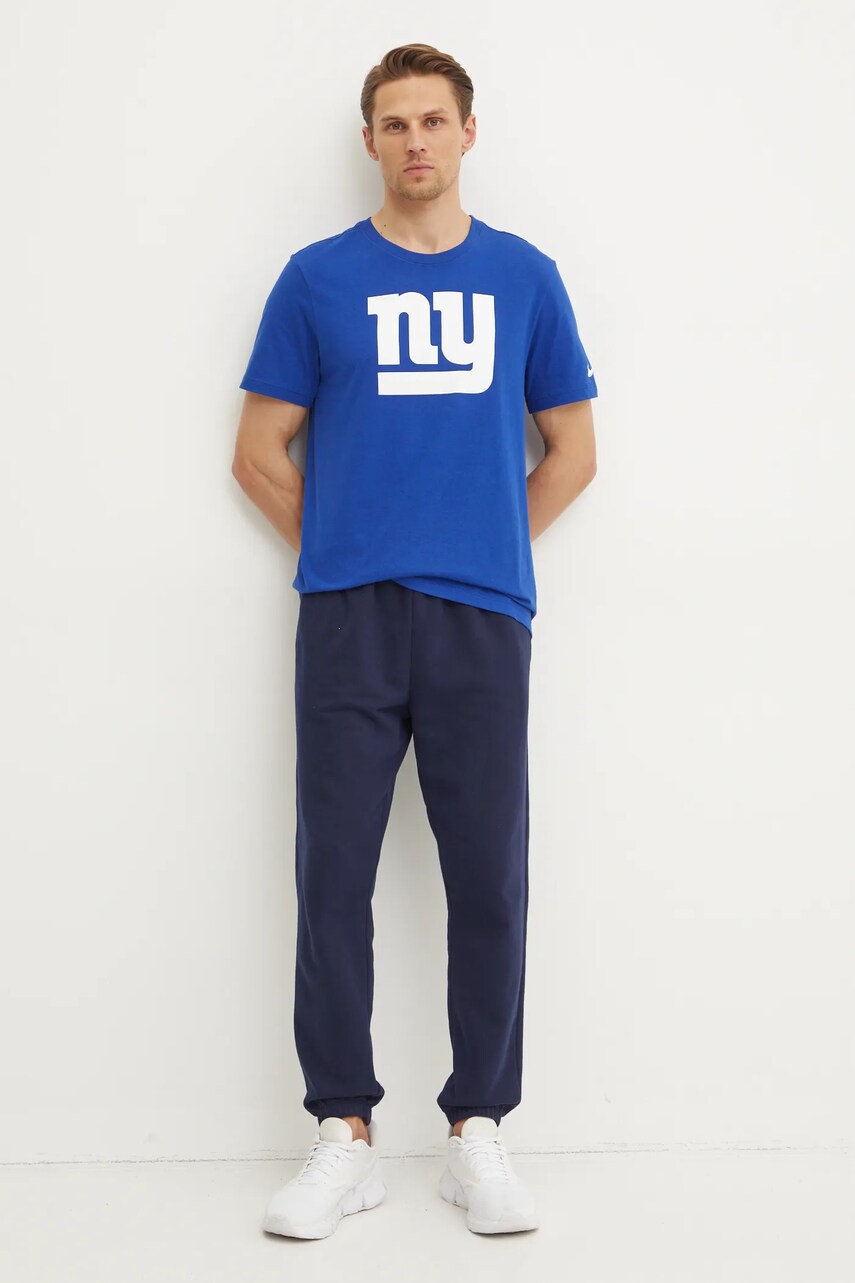 Бавовняна футболка Nike New York Giants чоловіча з принтом N199-4EW-8I-CLH