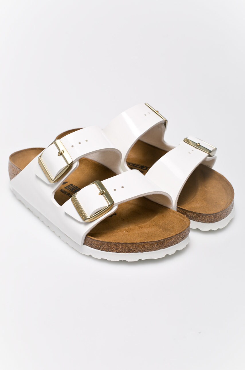Шльопанці Birkenstock Arizona жіночі колір білий 1005294