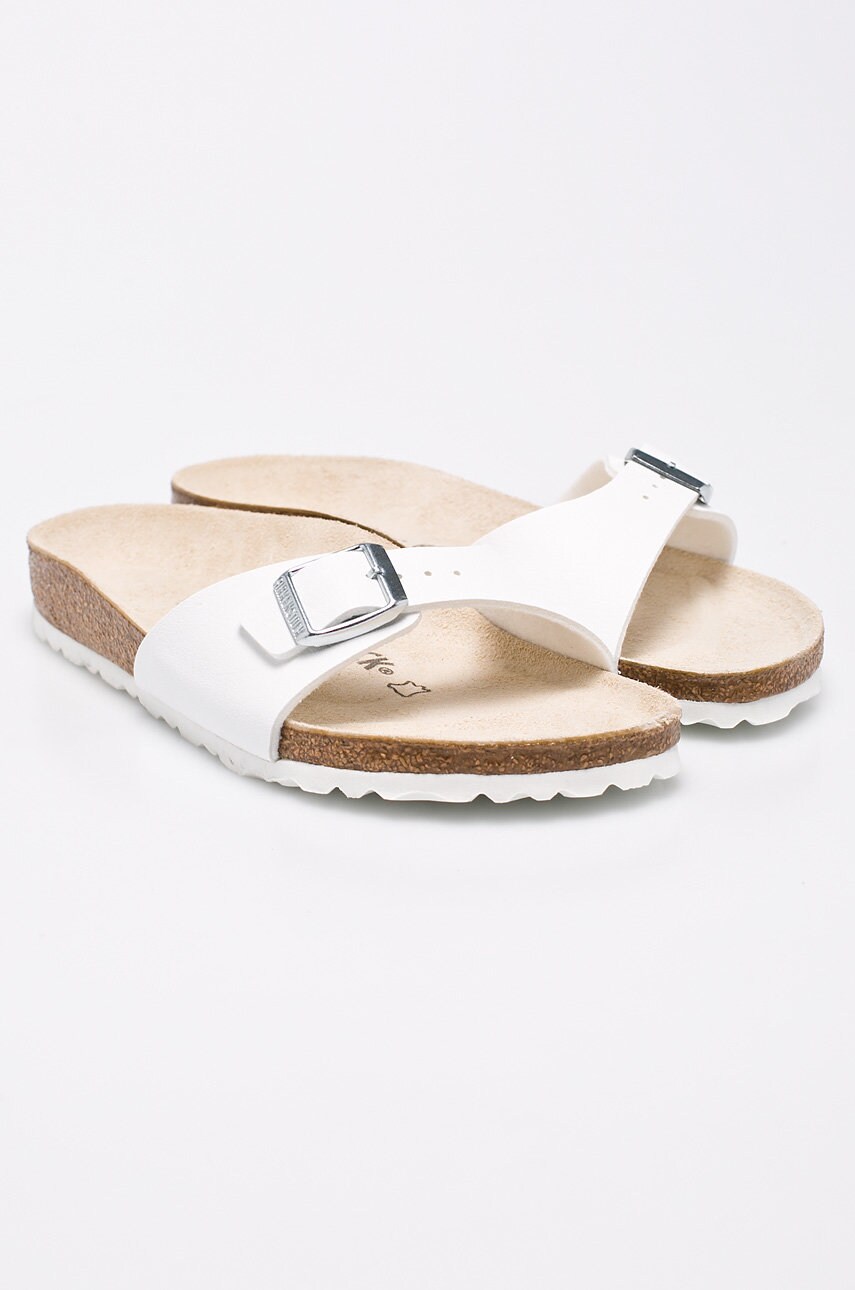 Шльопанці Birkenstock Madrid жіночі колір білий 40733