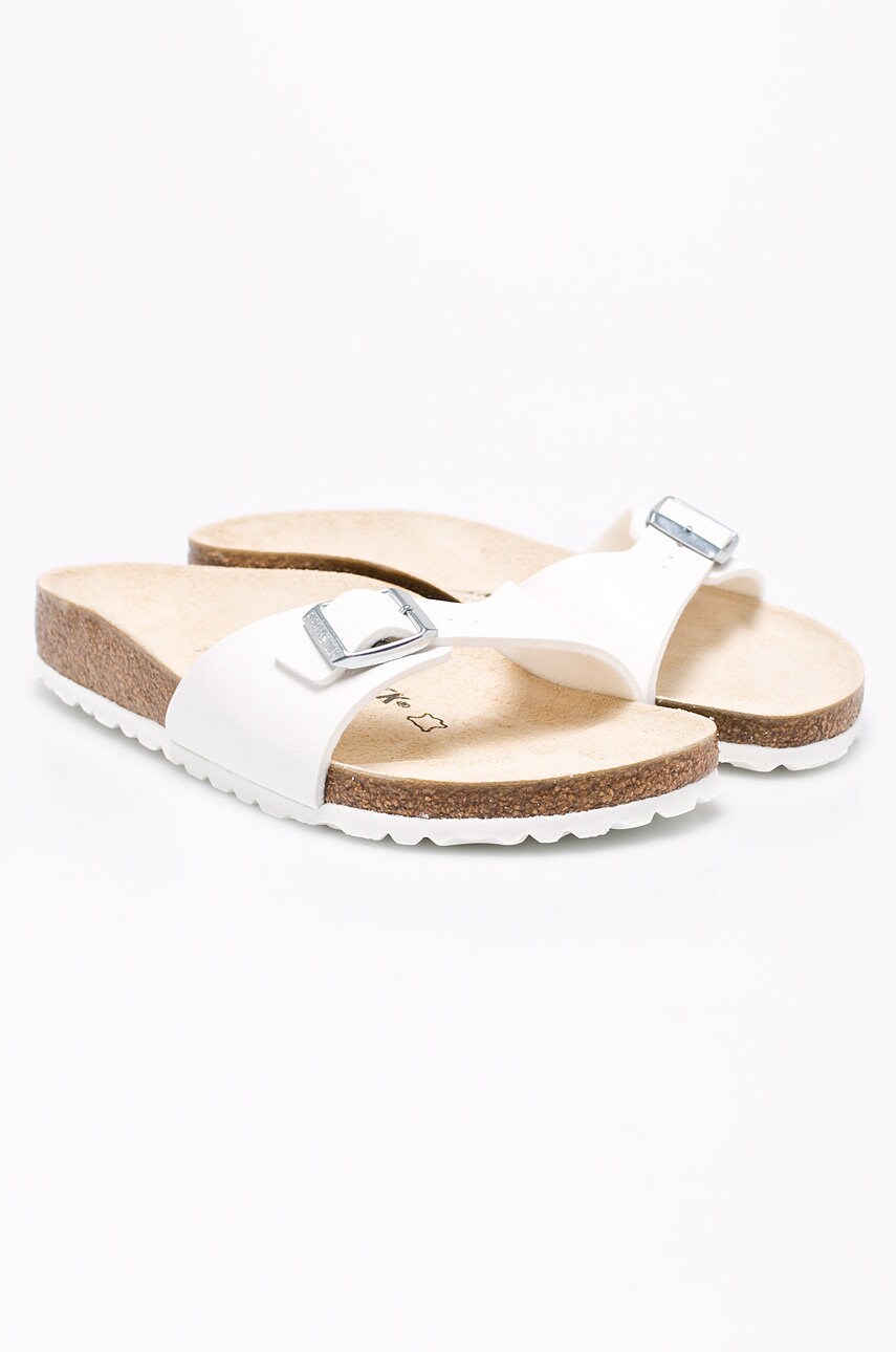 Шльопанці Birkenstock Madrid жіночі колір білий