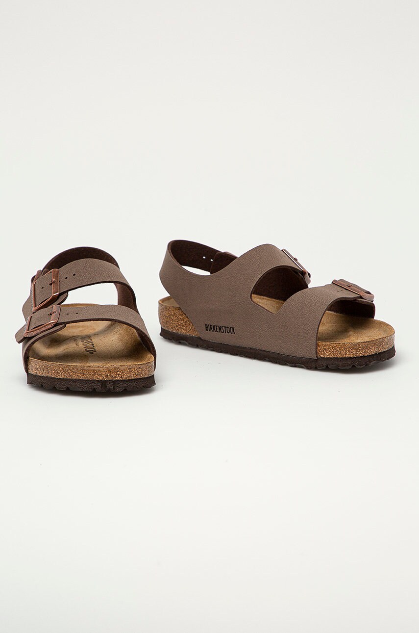 Сандалі Birkenstock Milano чоловічі колір коричневий 634501