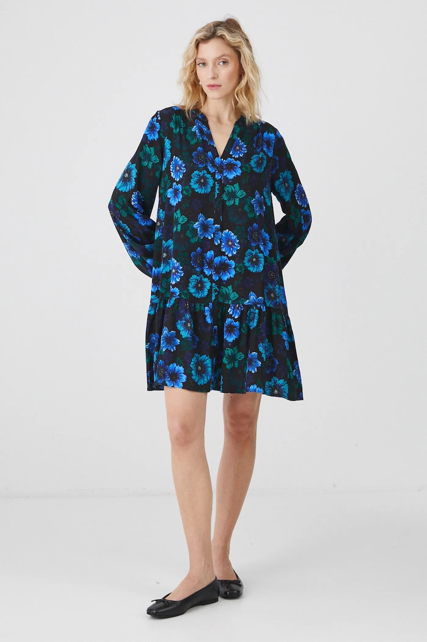 Сукня Medicine колір чорний mini oversize