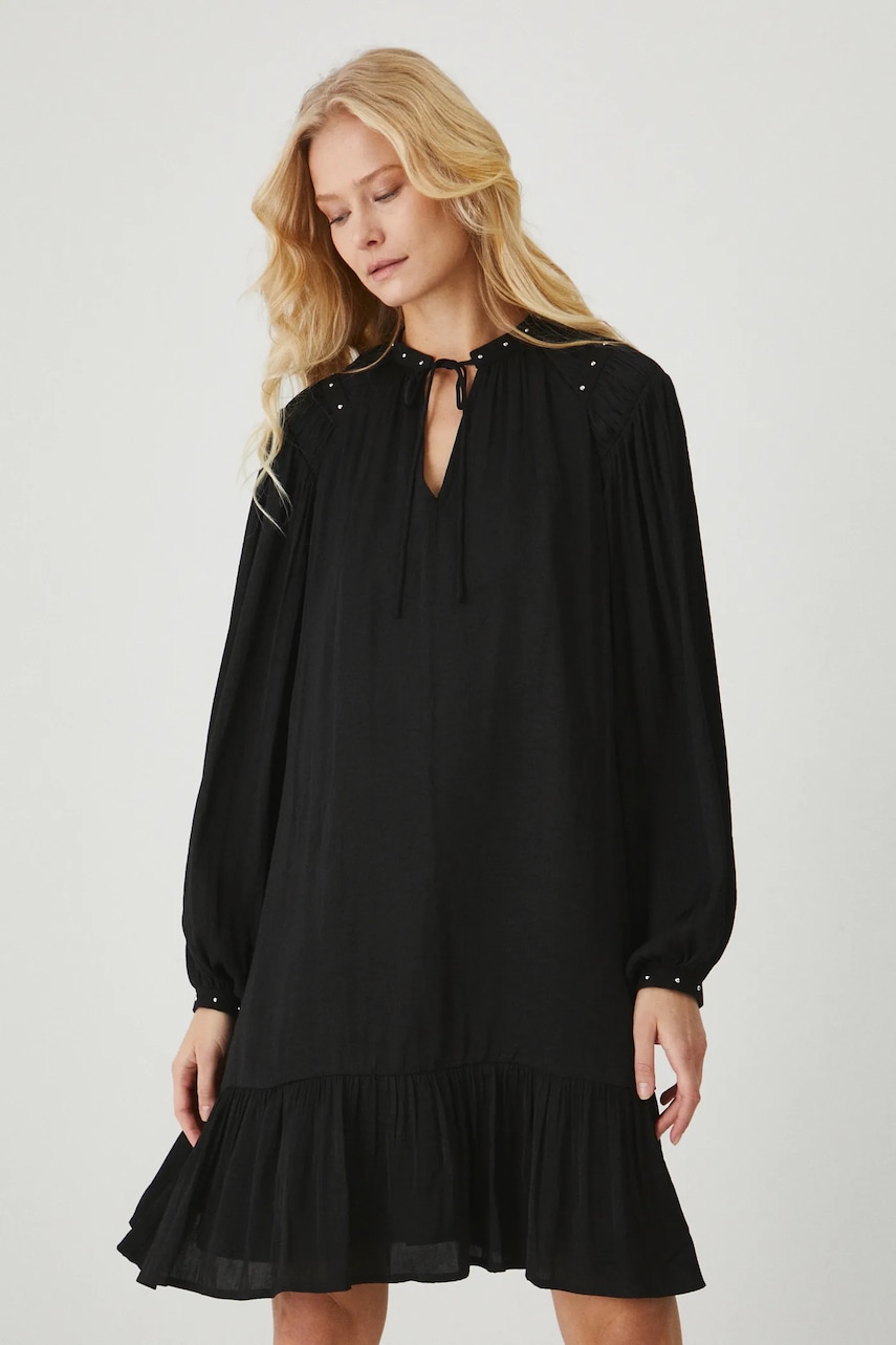 Сукня Medicine колір чорний mini oversize