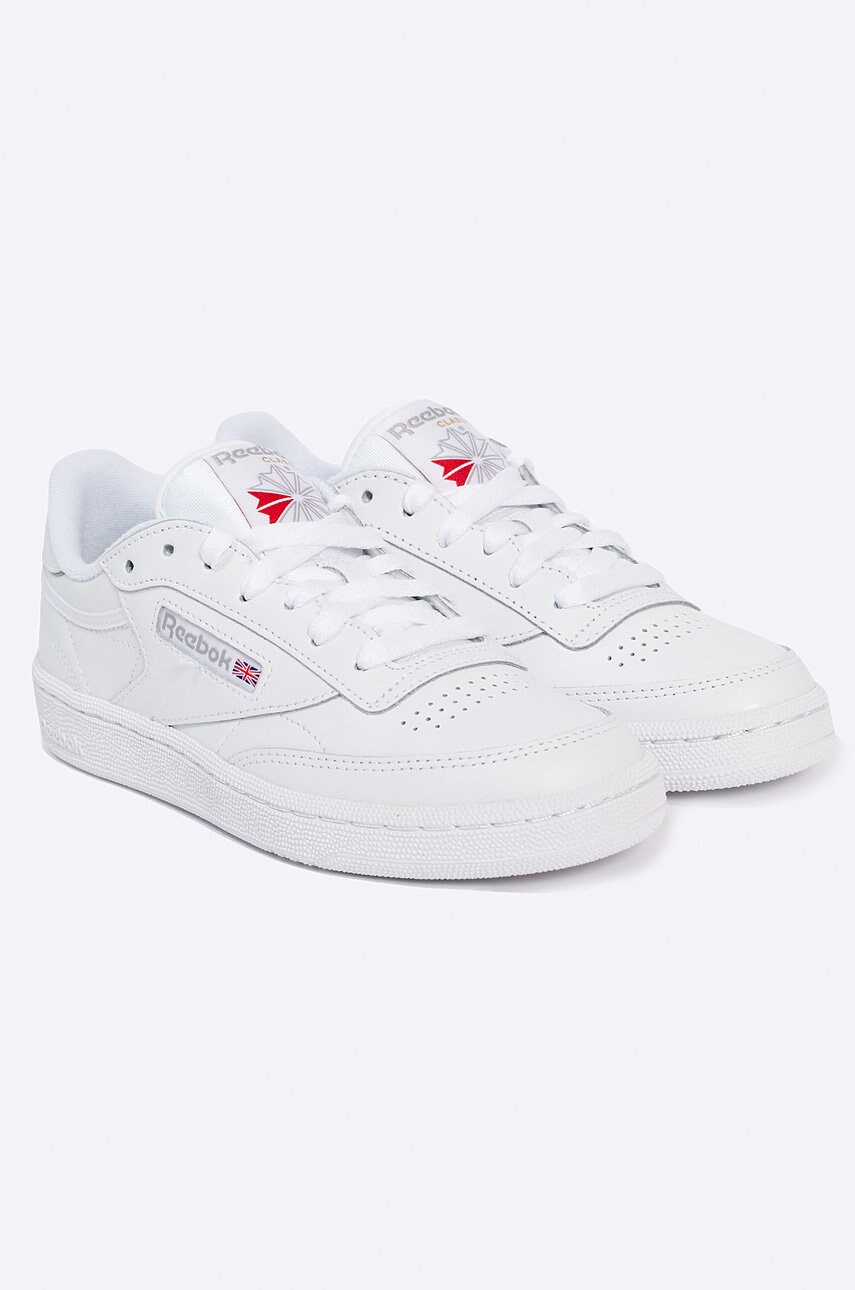 Reebok - Черевики Club C 85 BS7685 BS7685-WHITE/LIG