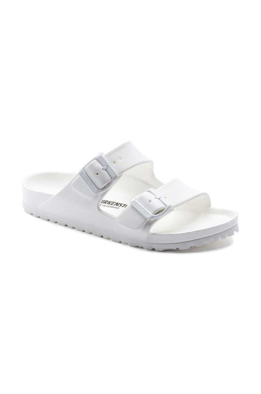 Шльопанці Birkenstock Arizona Eva жіночі колір білий 129443