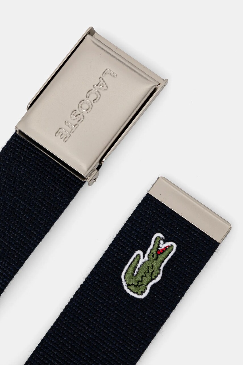 Ремінь Lacoste чоловічий колір синій