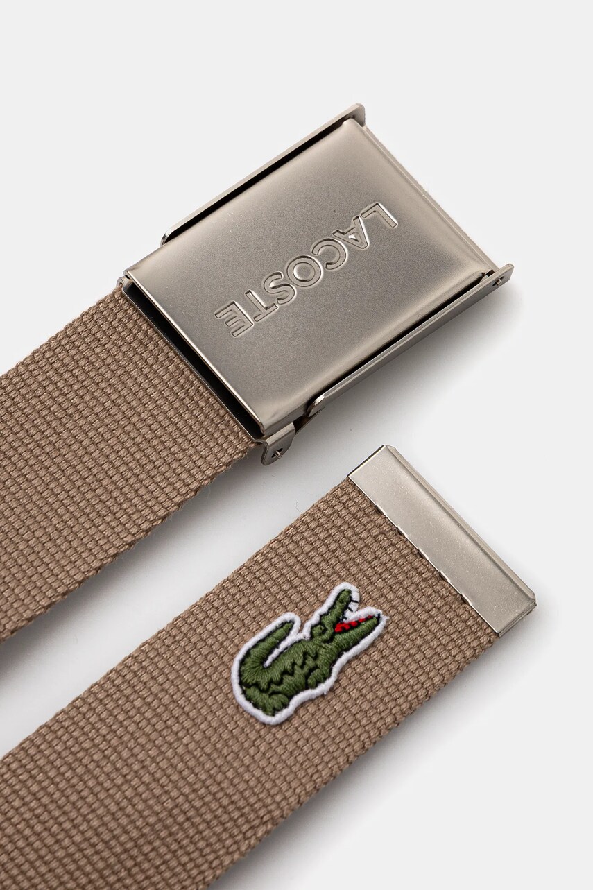 Ремінь Lacoste чоловічий колір зелений RC2012