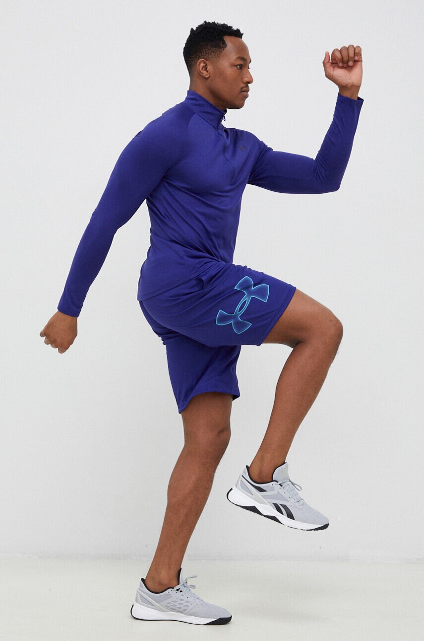 Тренувальна кофта Under Armour Tech 2.0 колір синій меланж