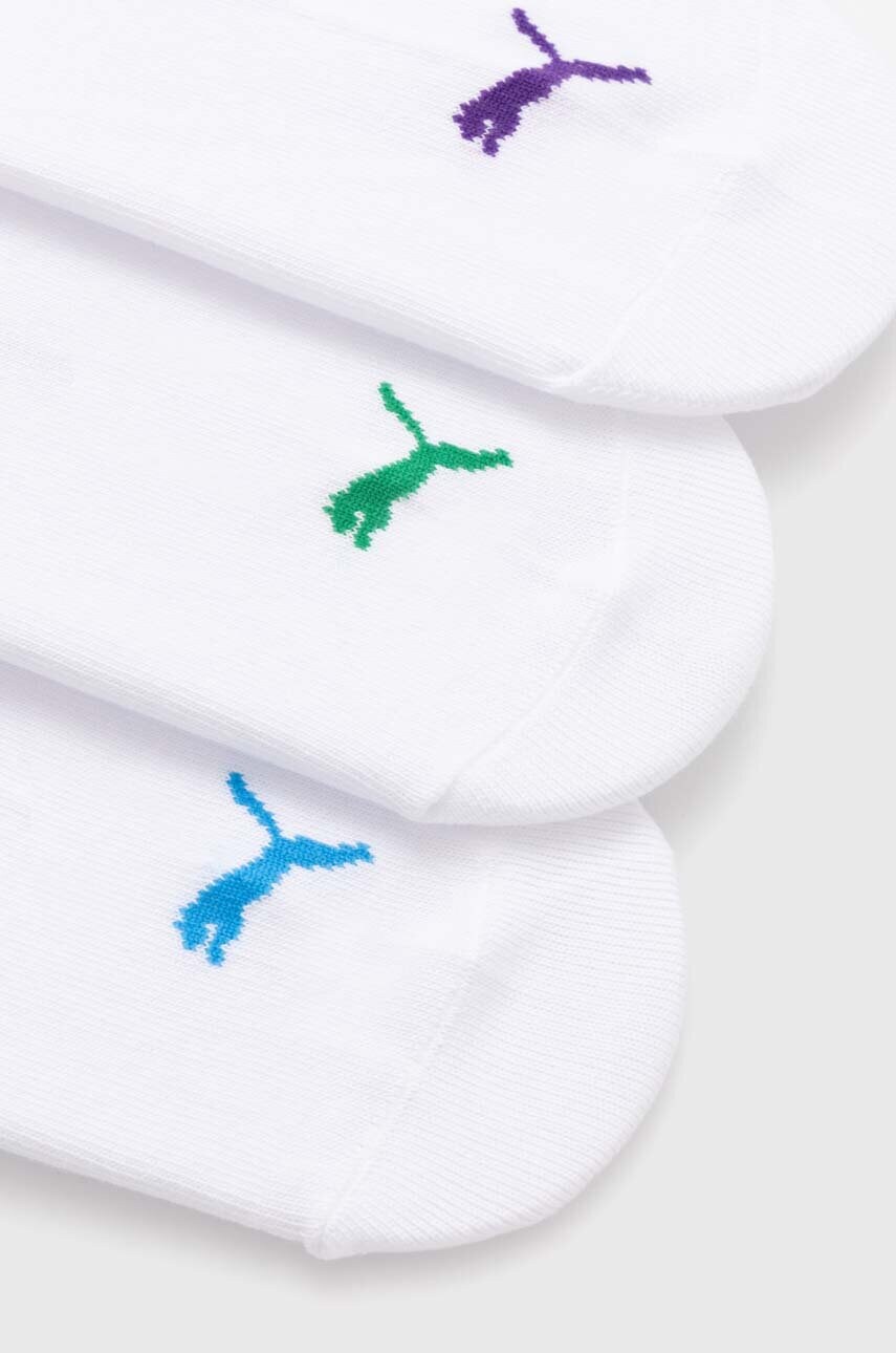 Шкарпетки Puma 3-pack жіночі колір білий